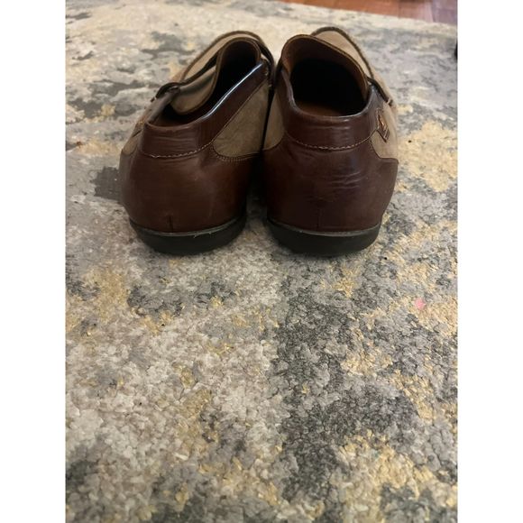 Men's two-tone leather Mezlan shoes size 10 - Picture 3 of 5